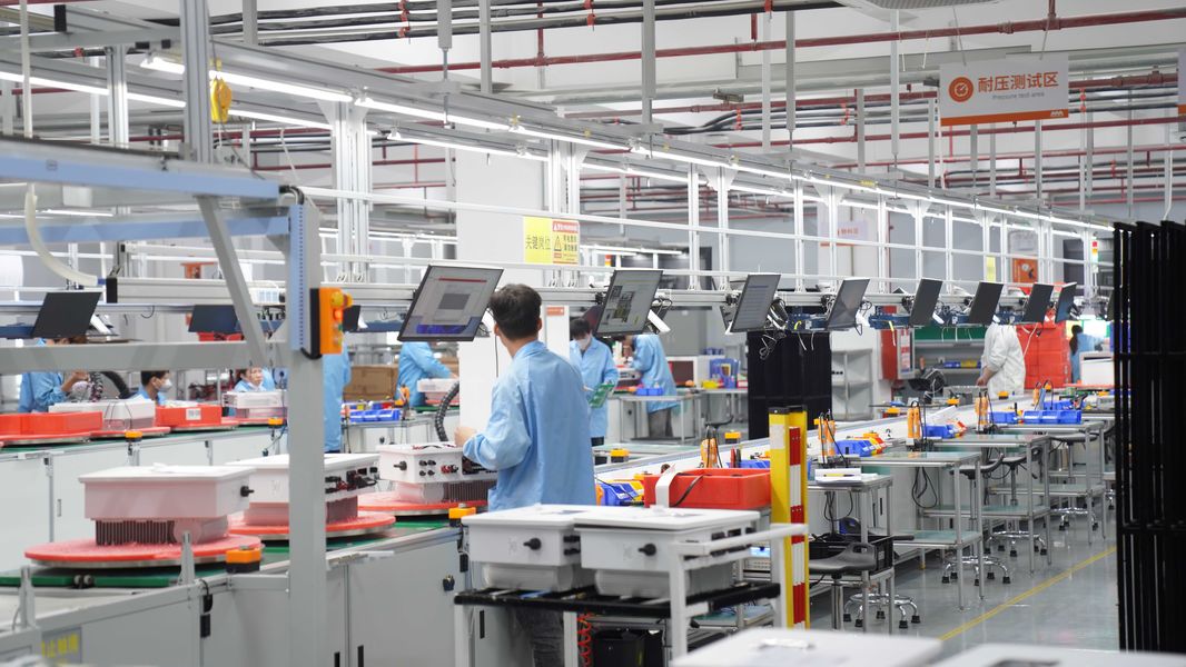 RESUN ENERGY CO,.LTD linha de produção do fabricante