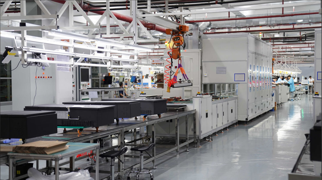RESUN ENERGY CO,.LTD linha de produção do fabricante