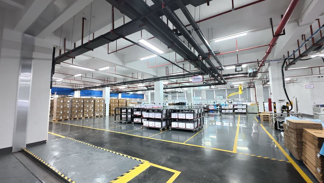Shenzhen Resun energy Technology Co., Ltd linha de produção do fabricante