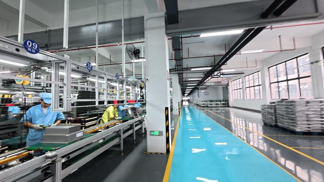 Shenzhen Resun energy Technology Co., Ltd linha de produção do fabricante
